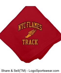 NYC Flames Blanket Design Zoom
